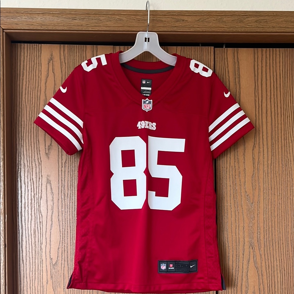 Nike Red 49ers Jersey #85